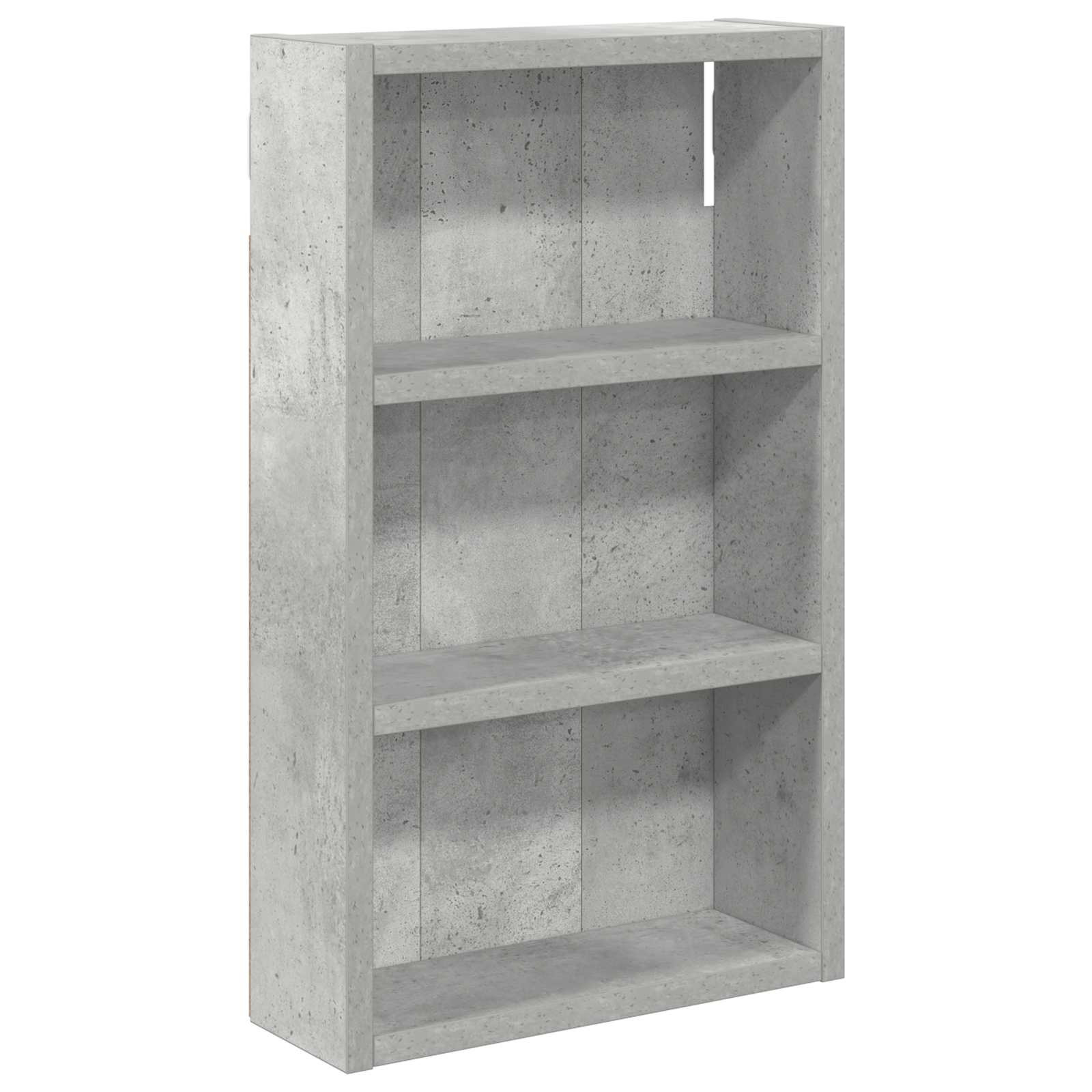 Badrumsväggskåp BetongGrå 30 x 10 x 50 cm Konstruerat trä