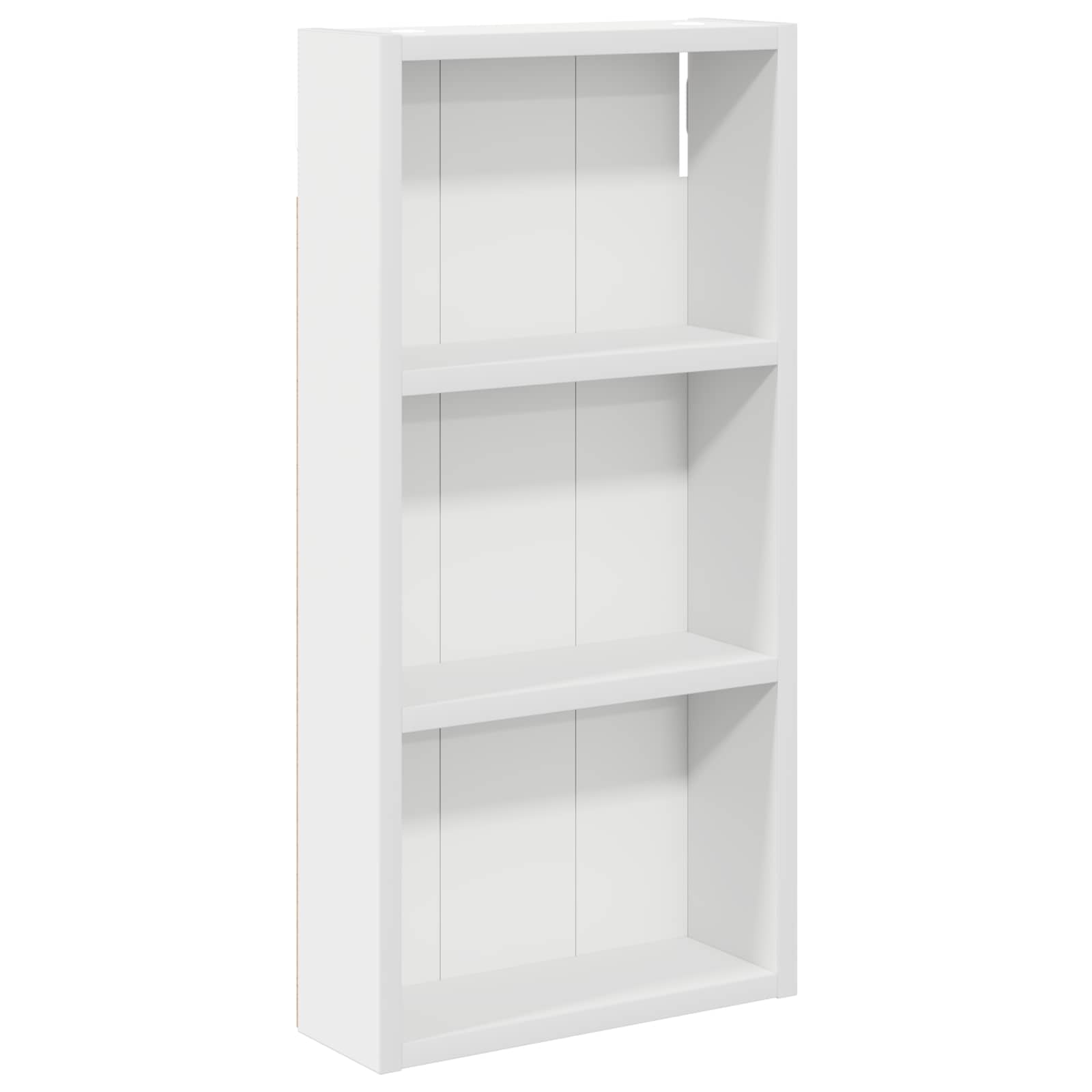 Badrumsväggskåp med hylla Vit 30 x 10 x 60,5 cm Konstruerat trä