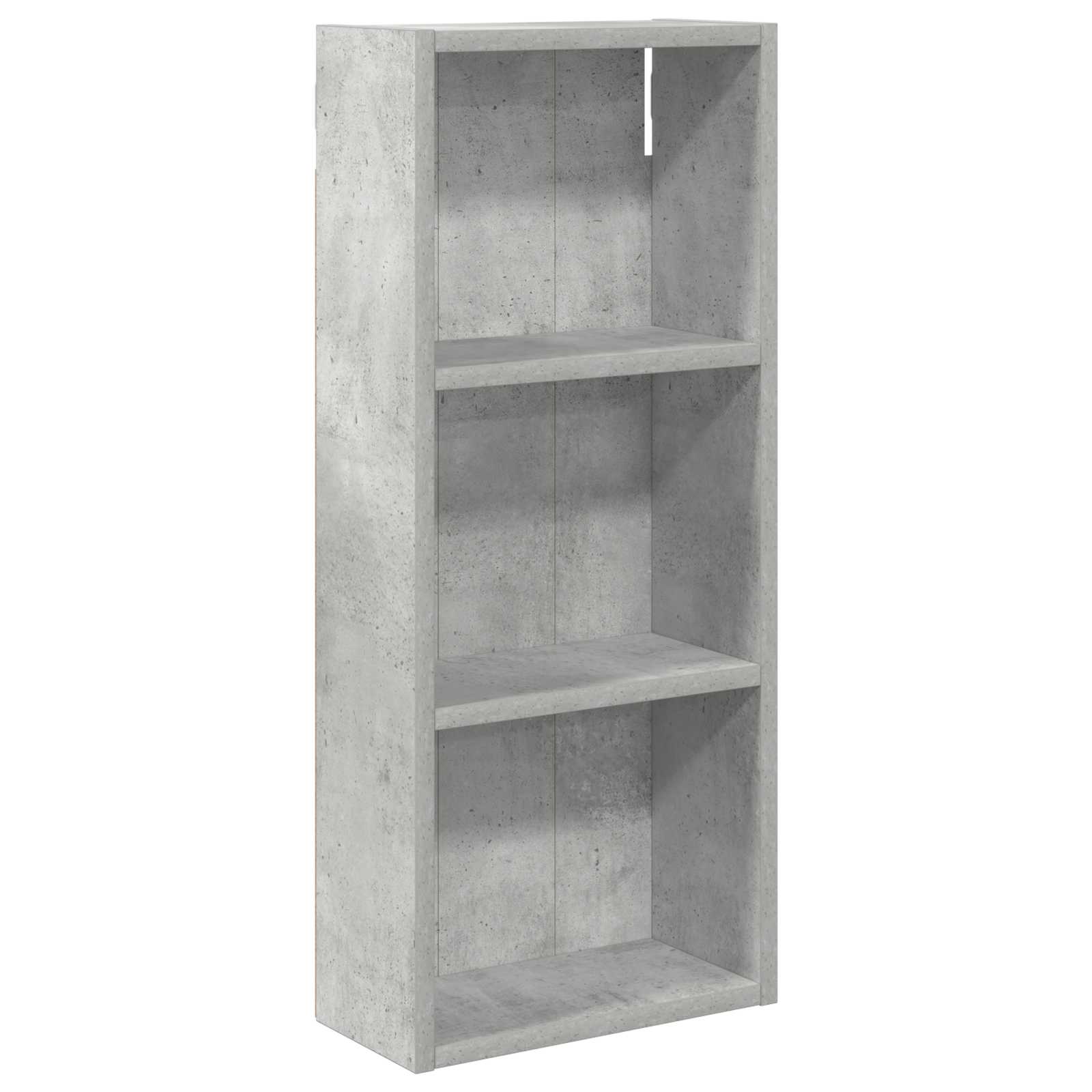 Badrumsväggskåp BetongGrå 30 x 14 x 70 cm Konstruerat trä
