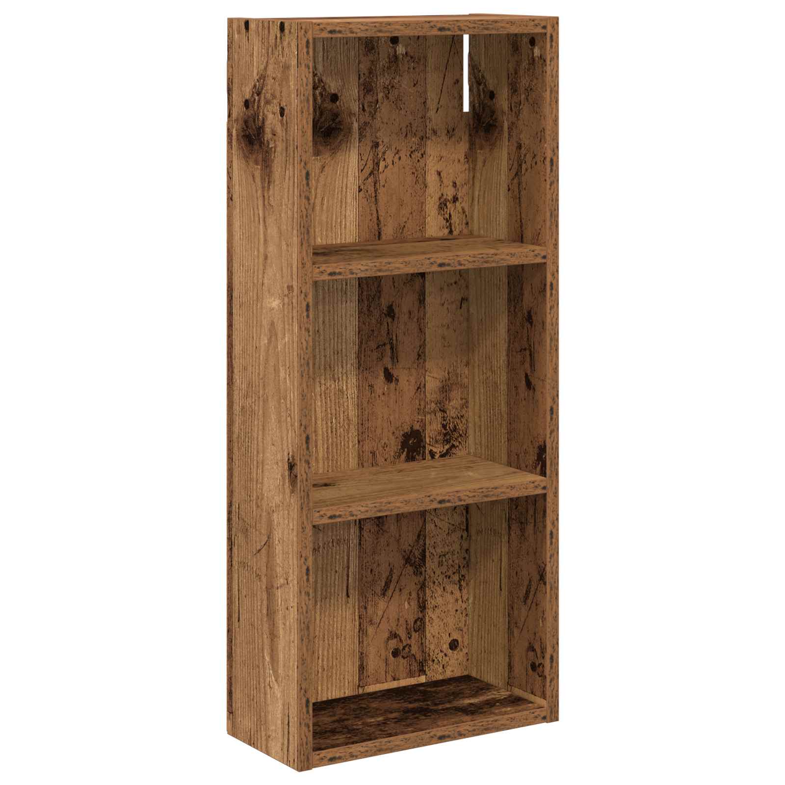 Badrumsväggskåp Gammalt trä 30 x 14 x 70 cm Konstruerat trä