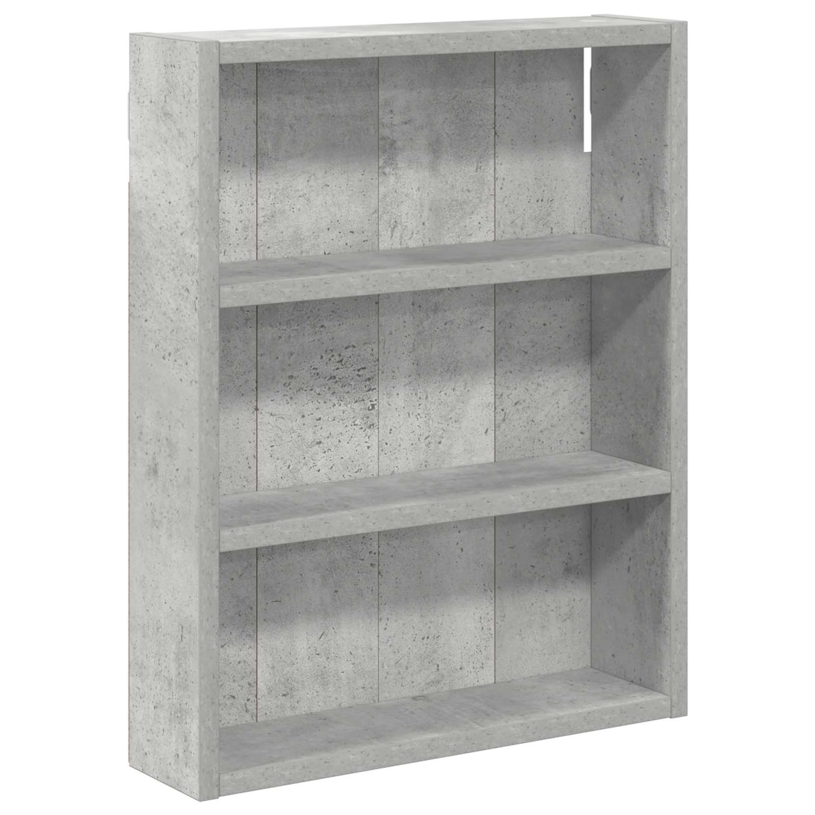 Badrumsväggskåp BetongGrå 40 x 10 x 50 cm Konstruerat trä