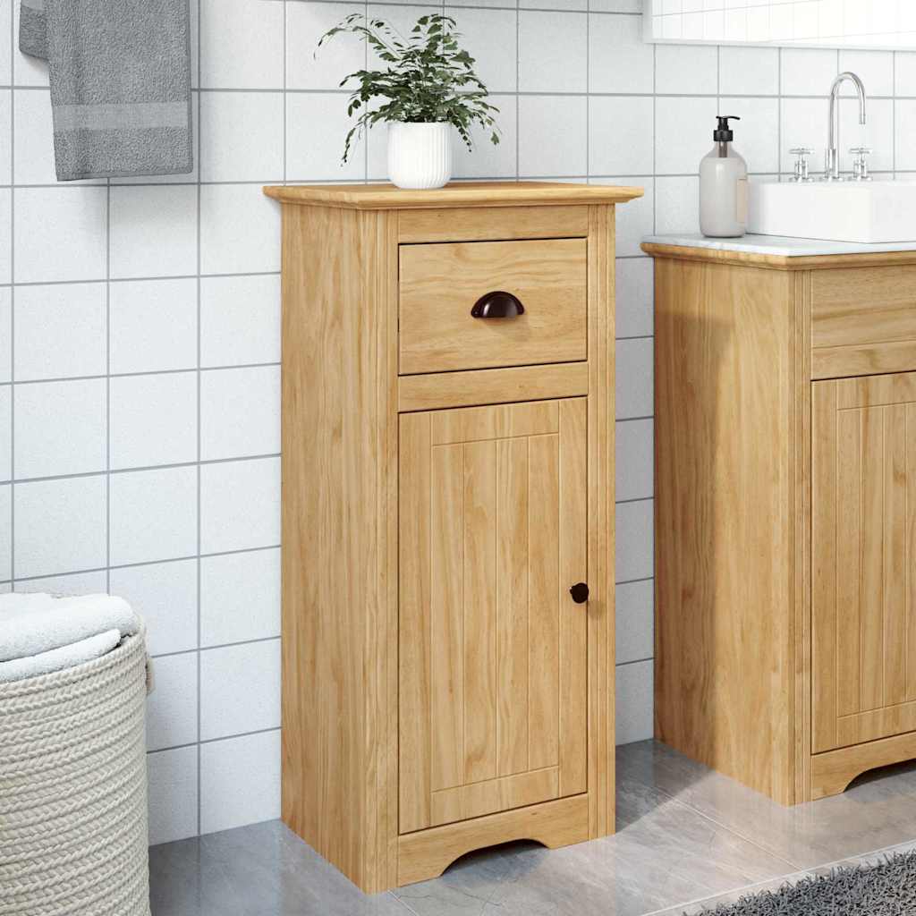 Badrumsskåp BODO Honung brun 44 x 30 x 90 cm Konstruerat trä