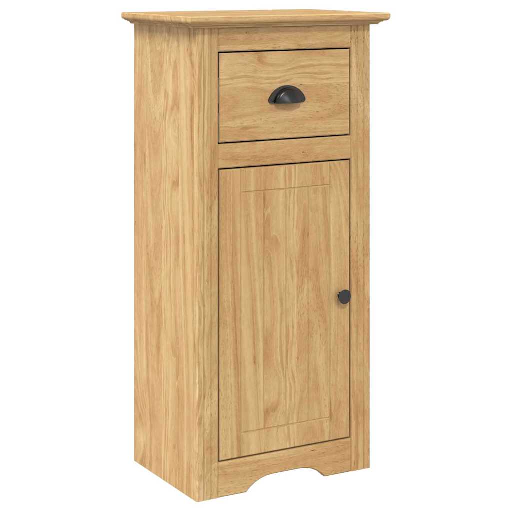 Badrumsskåp BODO Honung brun 44 x 30 x 90 cm Konstruerat trä