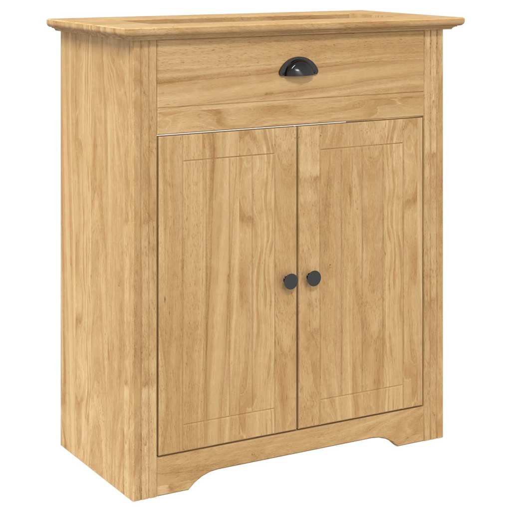 Badrumsskåp BODO Honung brun 70 x 35 x 80 cm Konstruerat trä