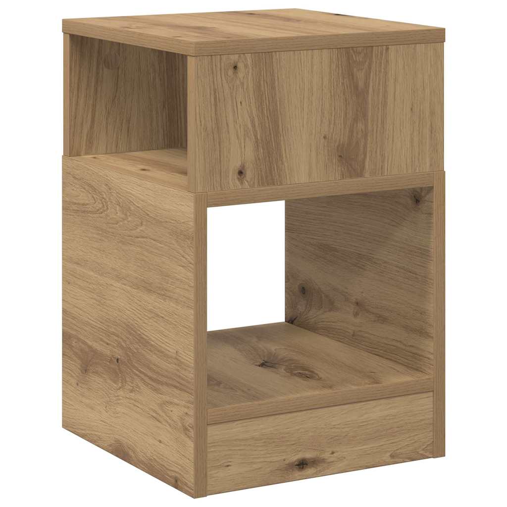 Sidobord Artisan Ek 30,5 x 30 x 45 cm Konstruerat trä