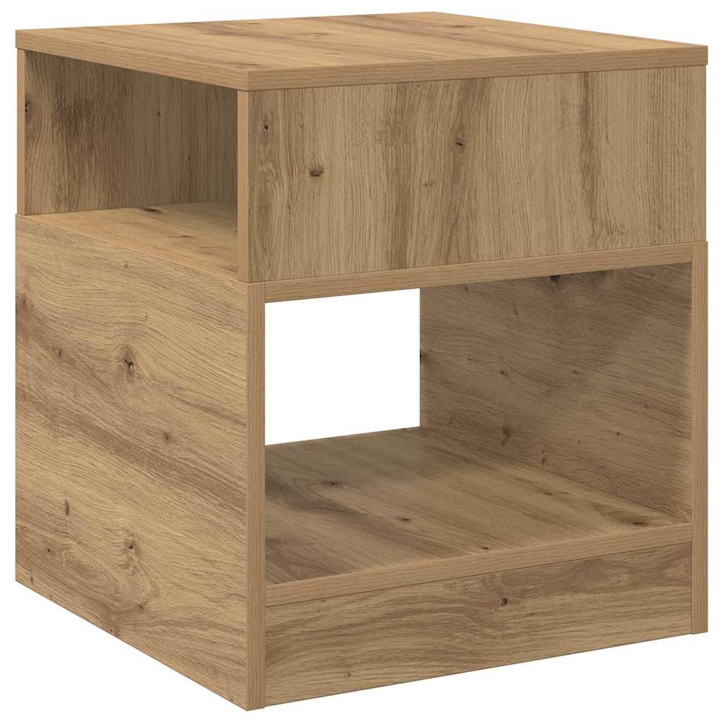 Sidobord Artisan Ek 40,5 x 40 x 45 cm Konstruerat trä
