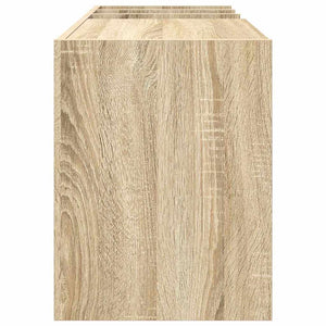 Skivskåp med hylla Sonoma-ek 78,5 x 35 x 45 cm Konstruerat trä