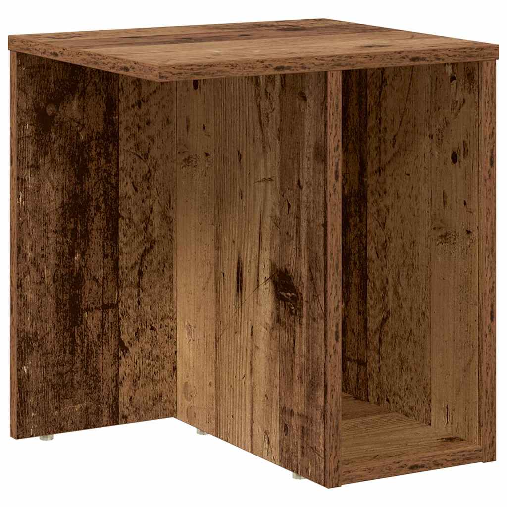 Sidobord Gammalt trä 37 x 32 x 40 cm Konstruerat trä