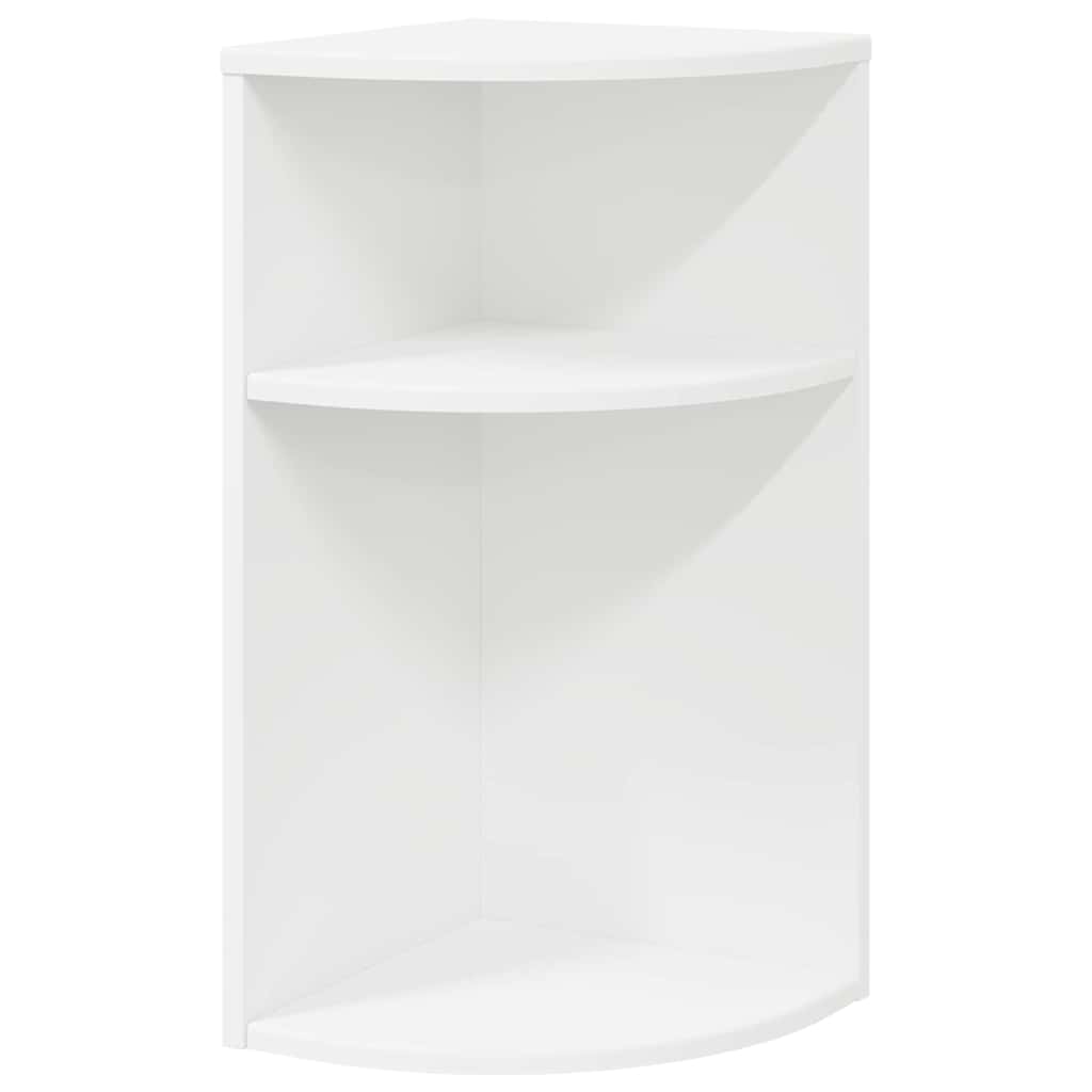 Sidobord Vit 29,6 x 29,6 x 60 cm Konstruerat trä