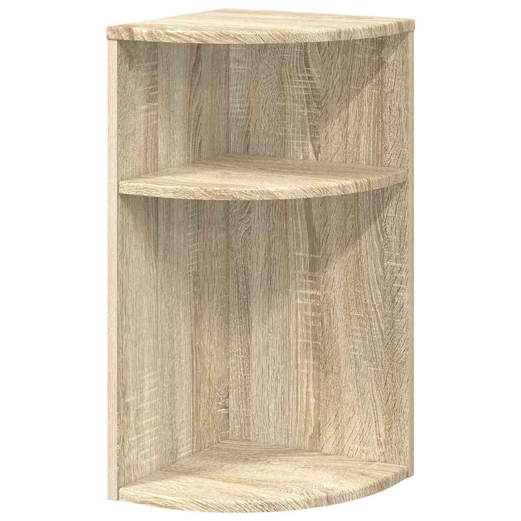 Sidobord Sonoma-ek 29,6 x 29,6 x 60 cm Konstruerat trä