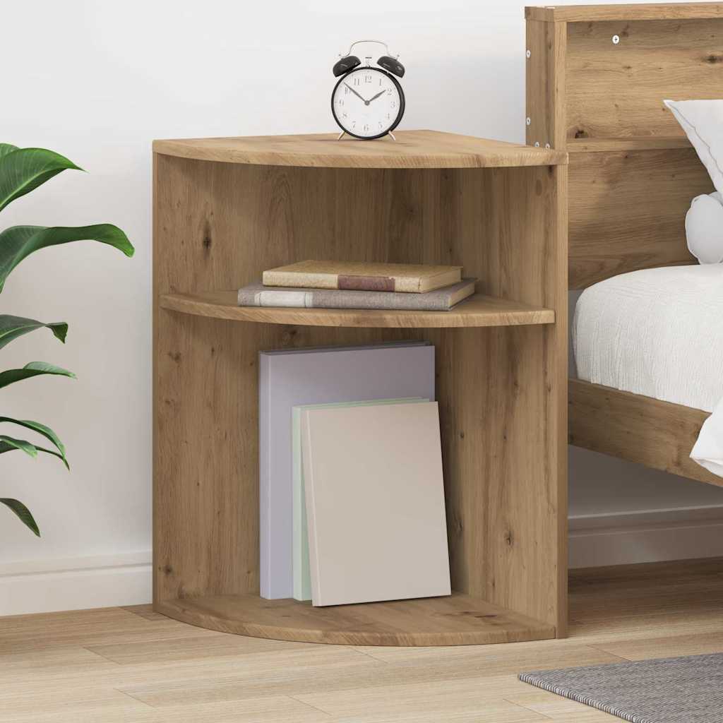 Sidobord Artisan Ek 39,7 x 39,7 x 60 cm Konstruerat trä