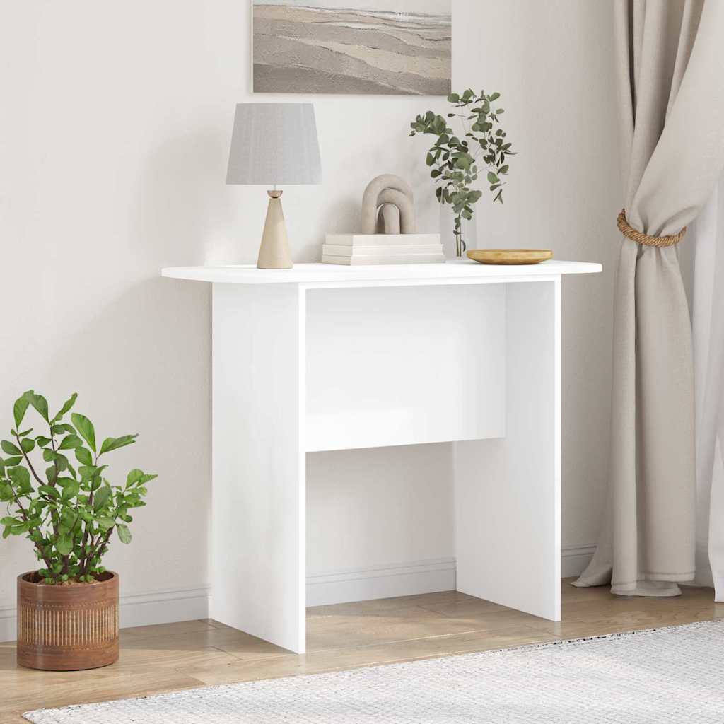 Konsolbord Vit 93 x 40 x 75 cm Konstruerat trä