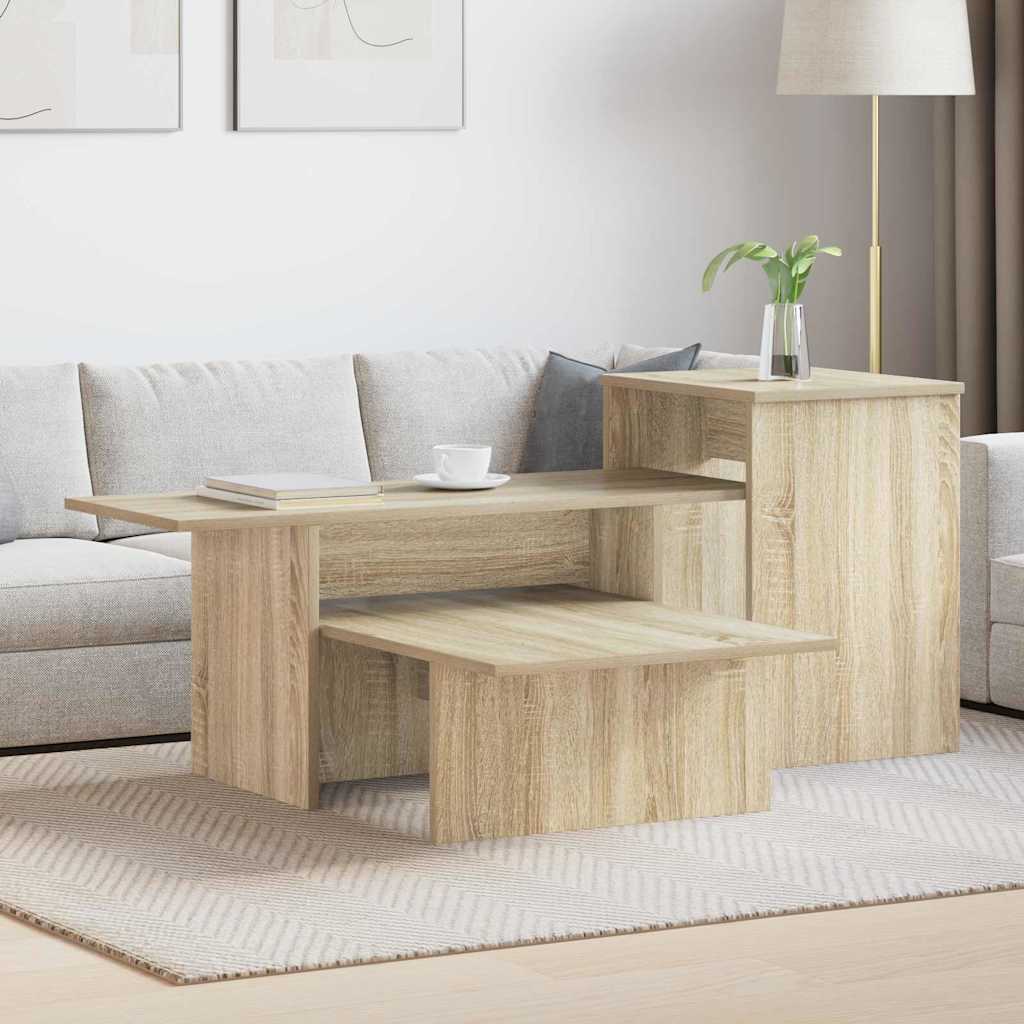 Konsolbord Sonoma-ek 91,5 x 35 x 38,5 cm Konstruerat trä