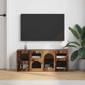 TV-skåp Gammalt trä 100 x 35 x 40 cm Konstruerat trä