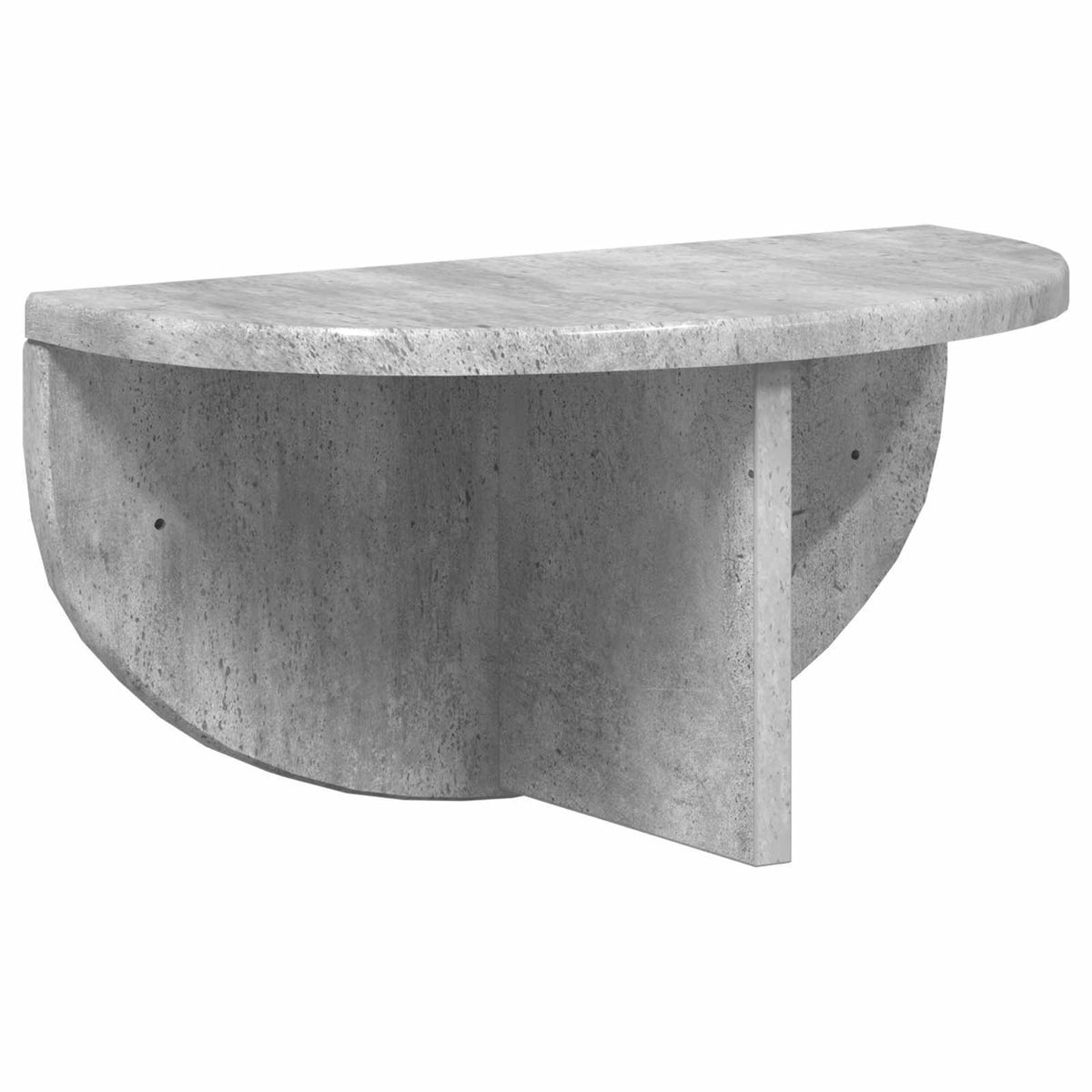 Vägg hylla Väggmonterat Betonggrå 38 x 19 x 19 cm