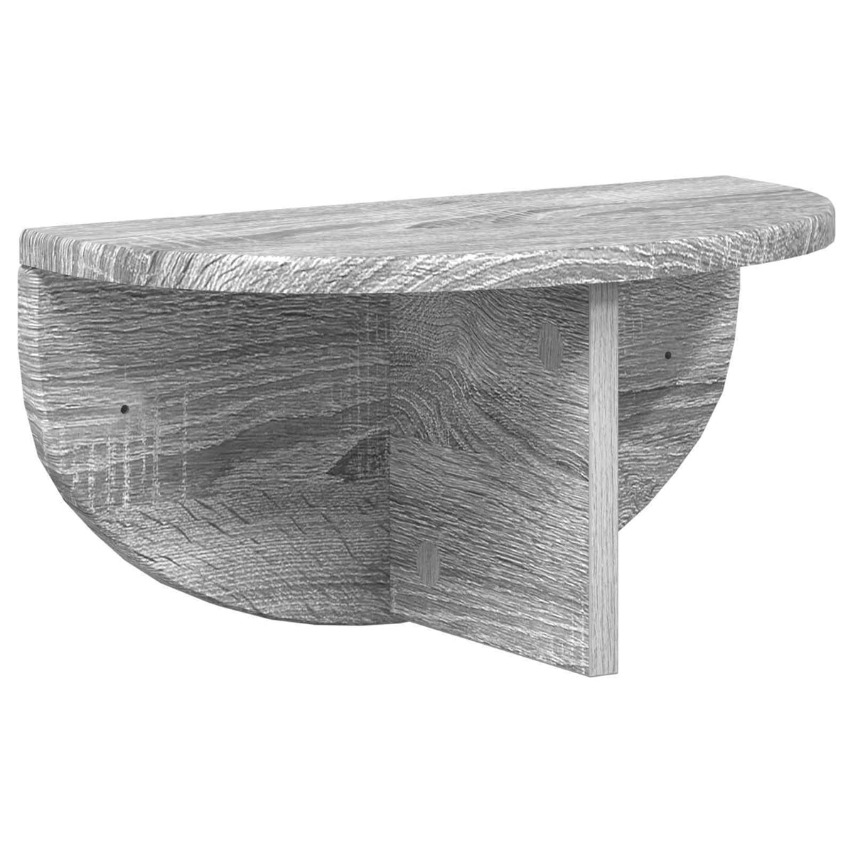 Vägg hylla Väggmonterat Grå Sonoma 38 x 19 x 19 cm