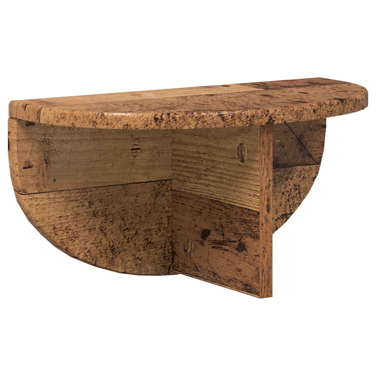 Vägg hylla Väggmonterat Gammalt trä 38 x 19 x 19 cm