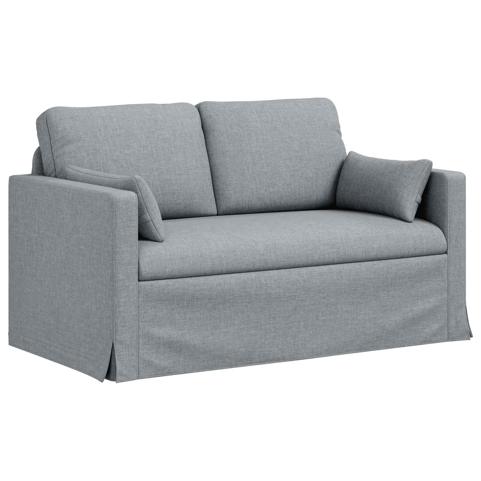 Soffa Ljusgrå 139 x 78 x 80 cm tyg