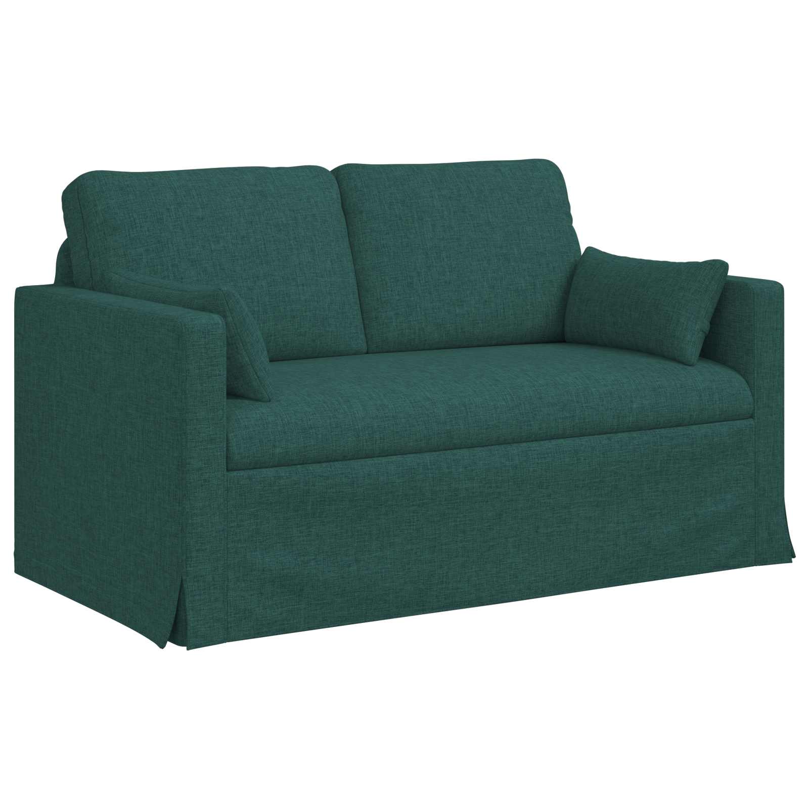 Soffa Mörkgrön 139 x 78 x 80 cm tyg