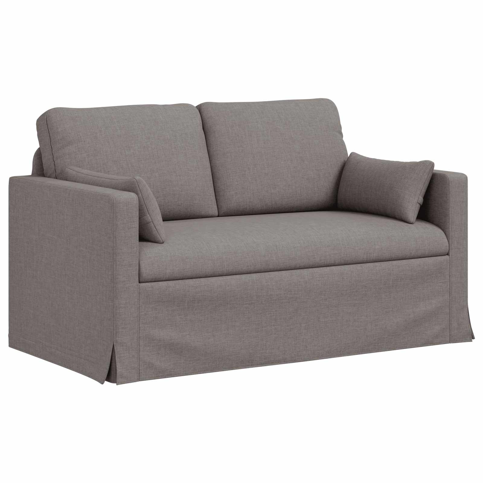 Soffa Taupe 139 x 78 x 80 cm tyg