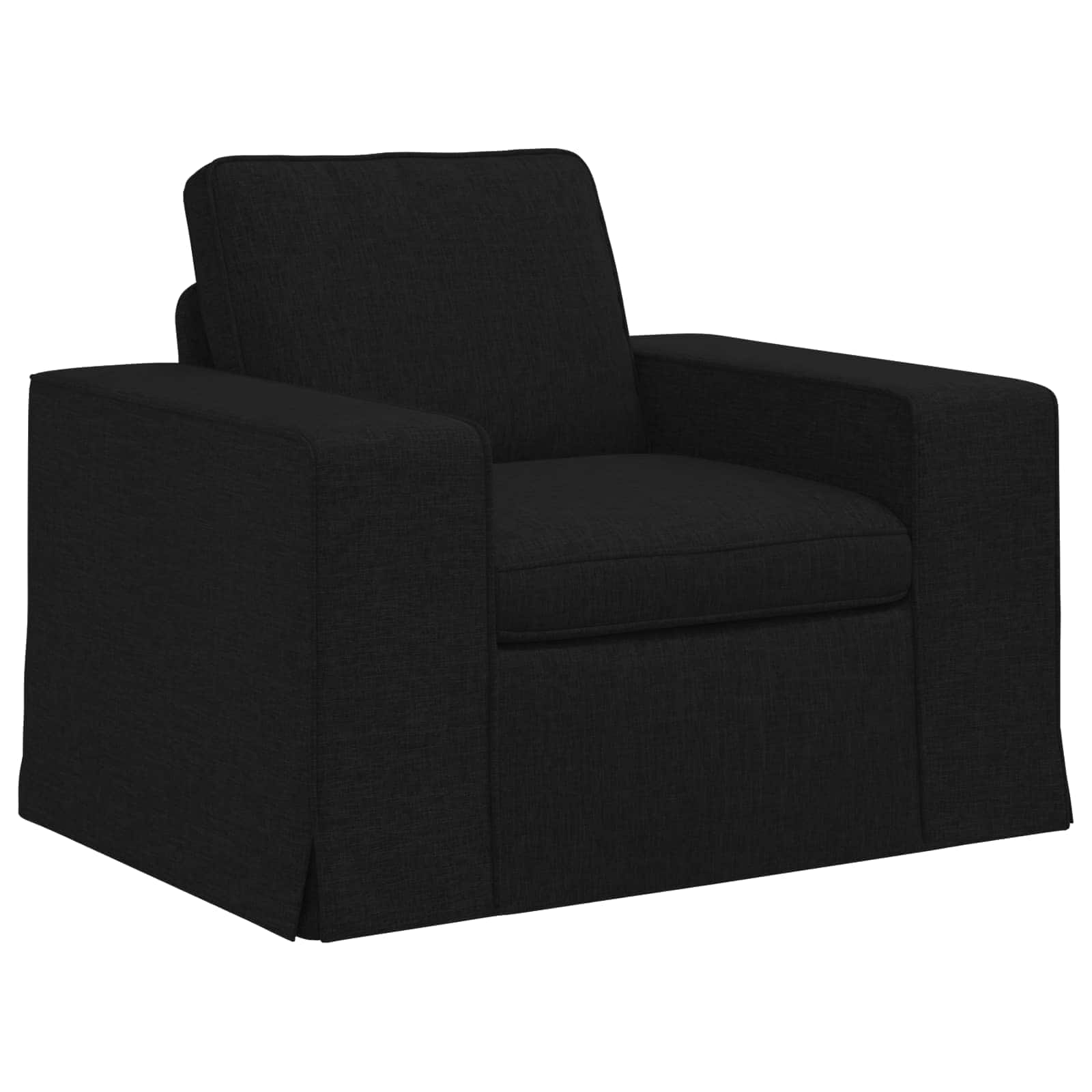Soffa Svart 103 x 80 x 82 cm tyg
