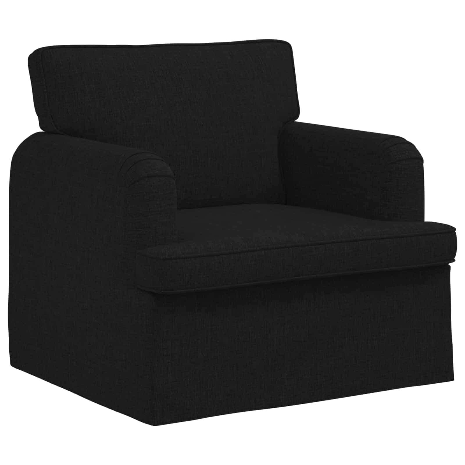 Soffa Svart 84 x 80 x 85 cm tyg