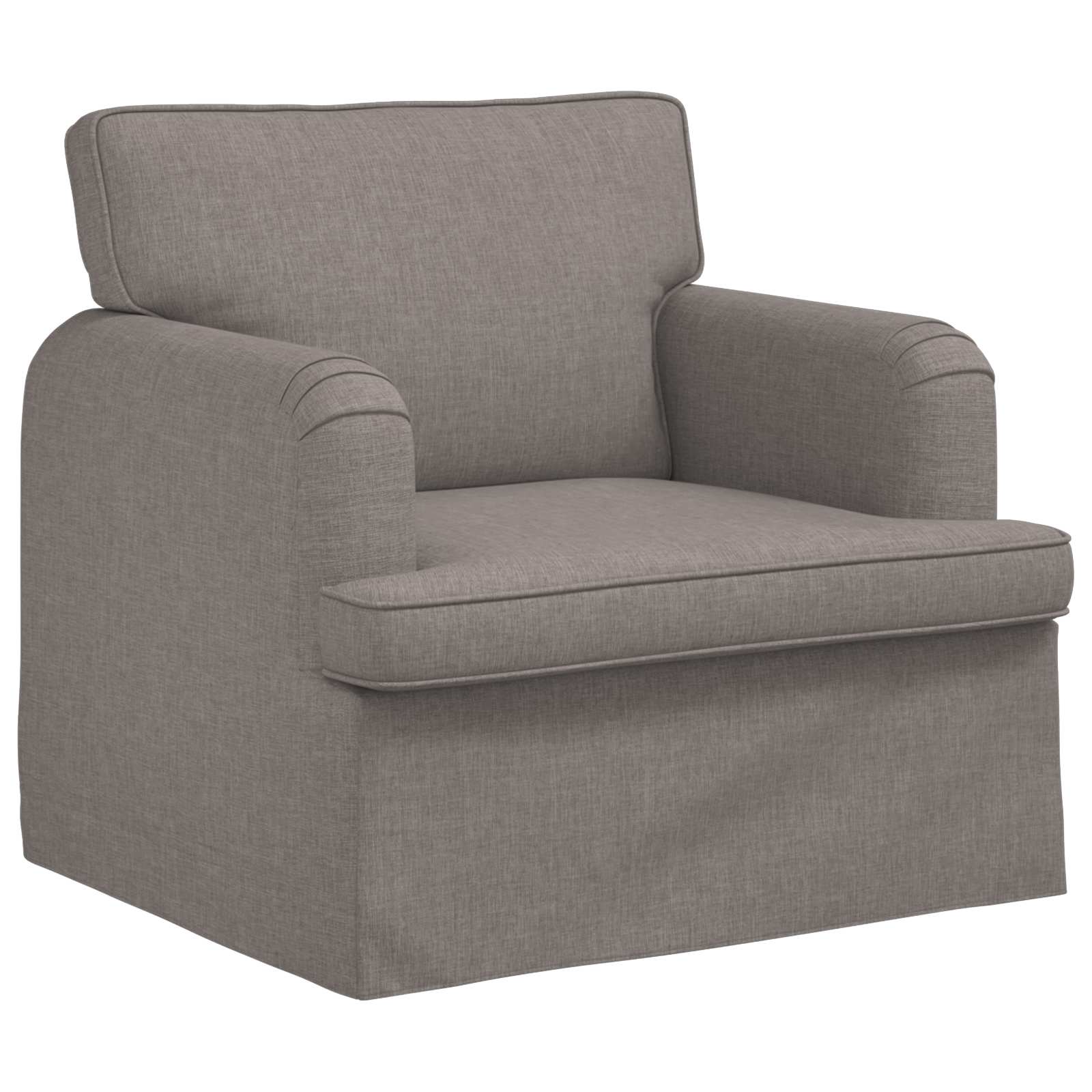 Soffa Taupe 84 x 80 x 85 cm tyg