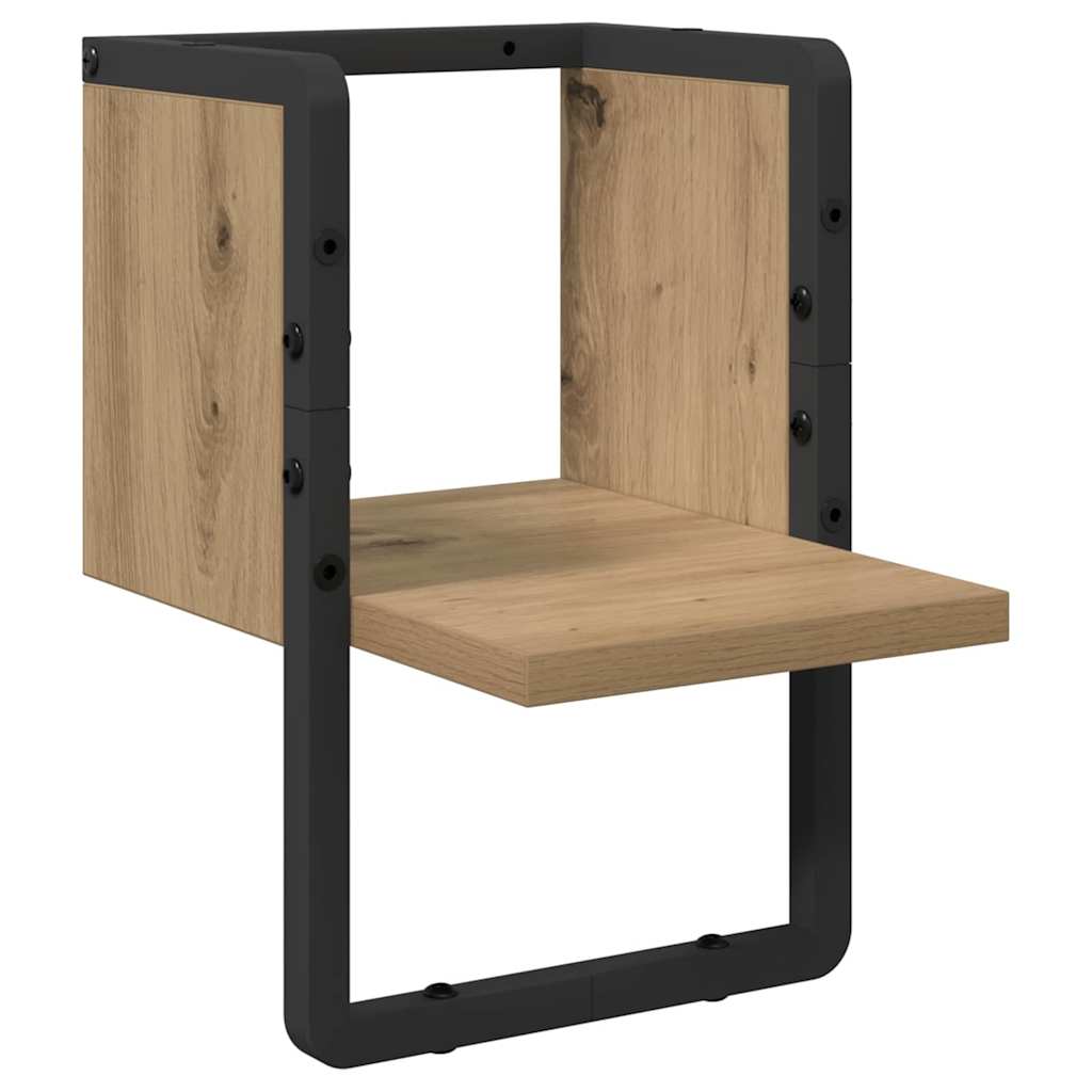 Vägg hylla Väggmonterat Artisan Ek 20 x 25 x 30 cm