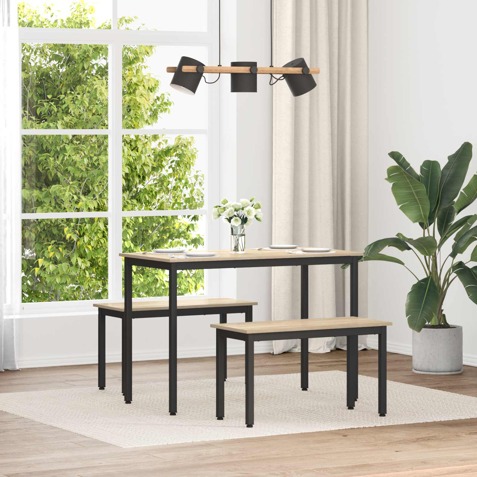 bänk Sonoma 80 x 35 x 45 cm Konstruerat trä