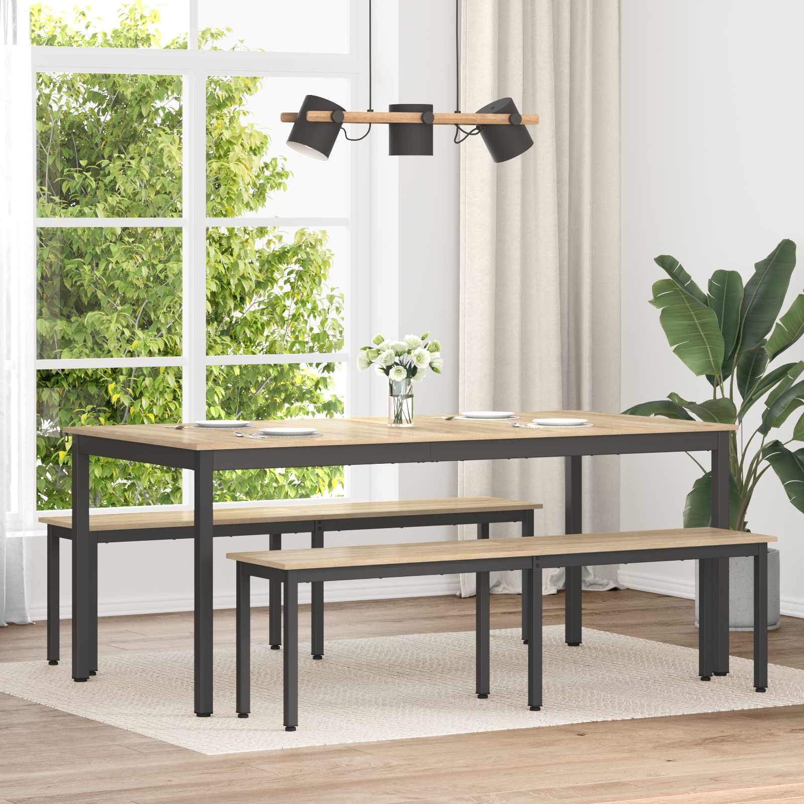 bänk Sonoma 160 x 35 x 45 cm Konstruerat trä