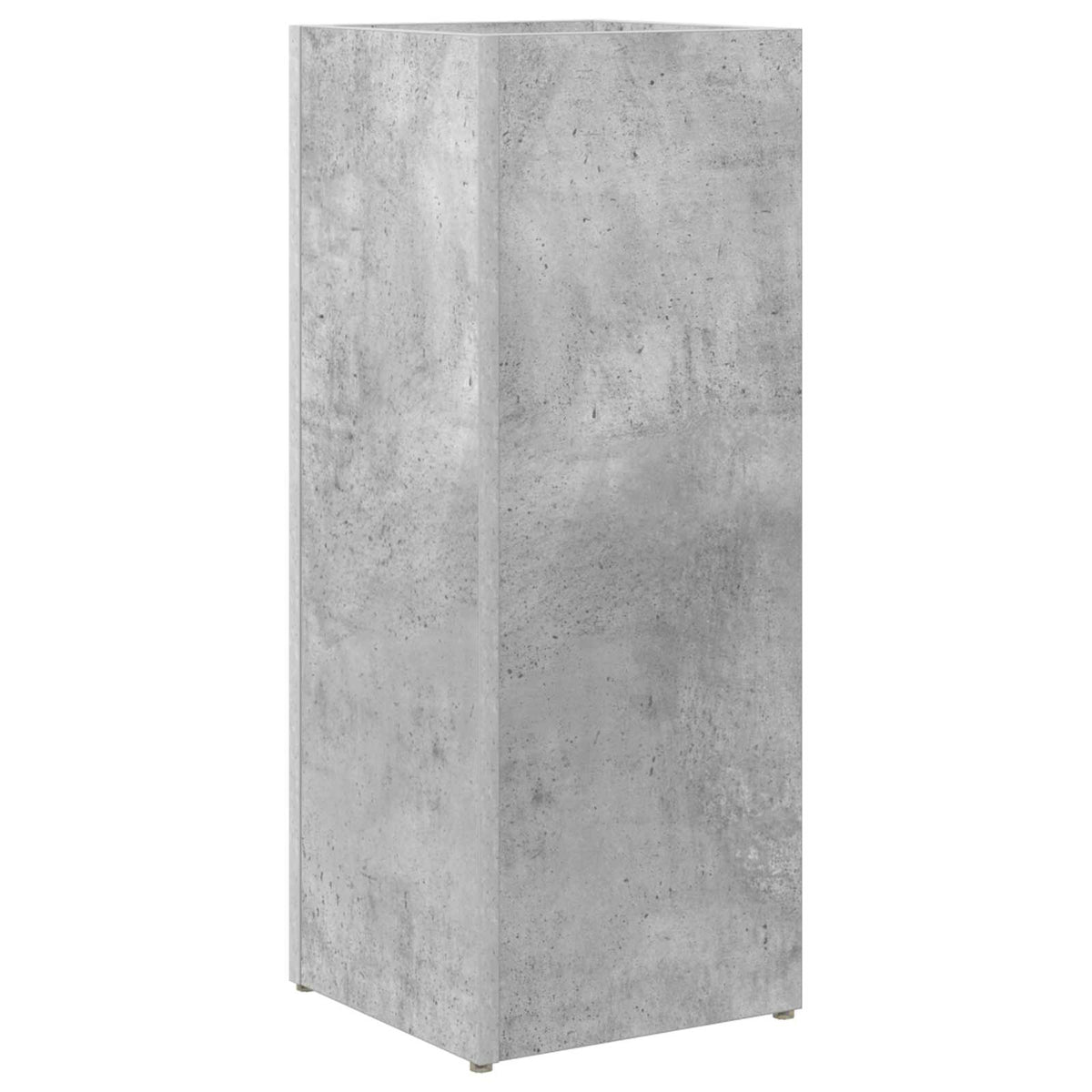 Förvaringskrok & Ställ med lagring Betonggrå 25 x 24,5 x 64 cm