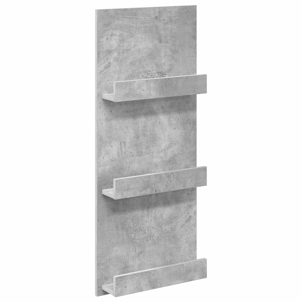 Tidningshylla Betonggrå 43 x 11 x 102 cm Konstruerat trä