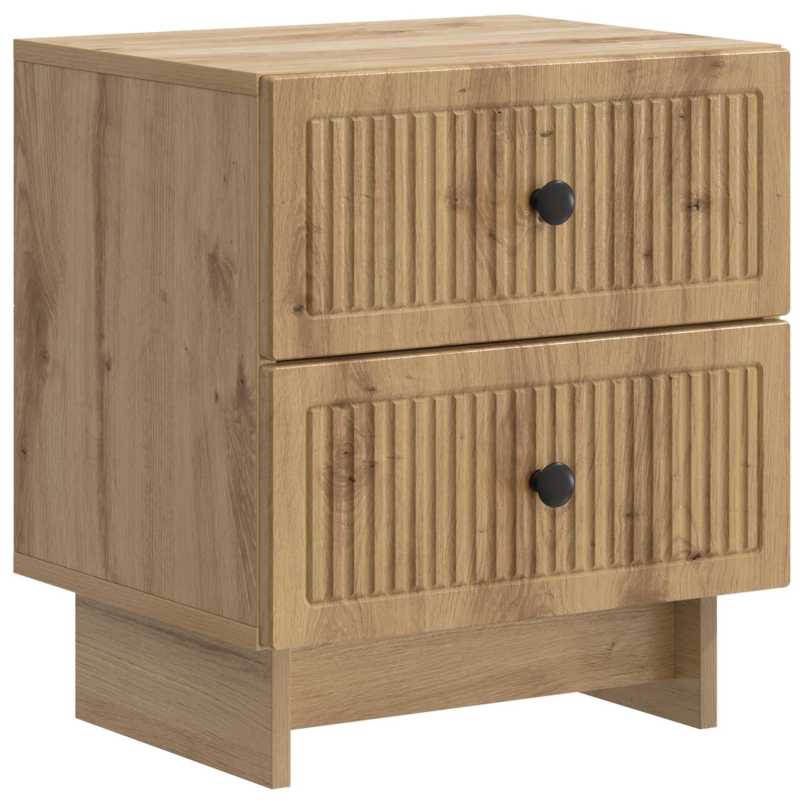 Nattduksbord Artisan-ek 43 x 34,5 x 47,5 cm Konstruerat trä