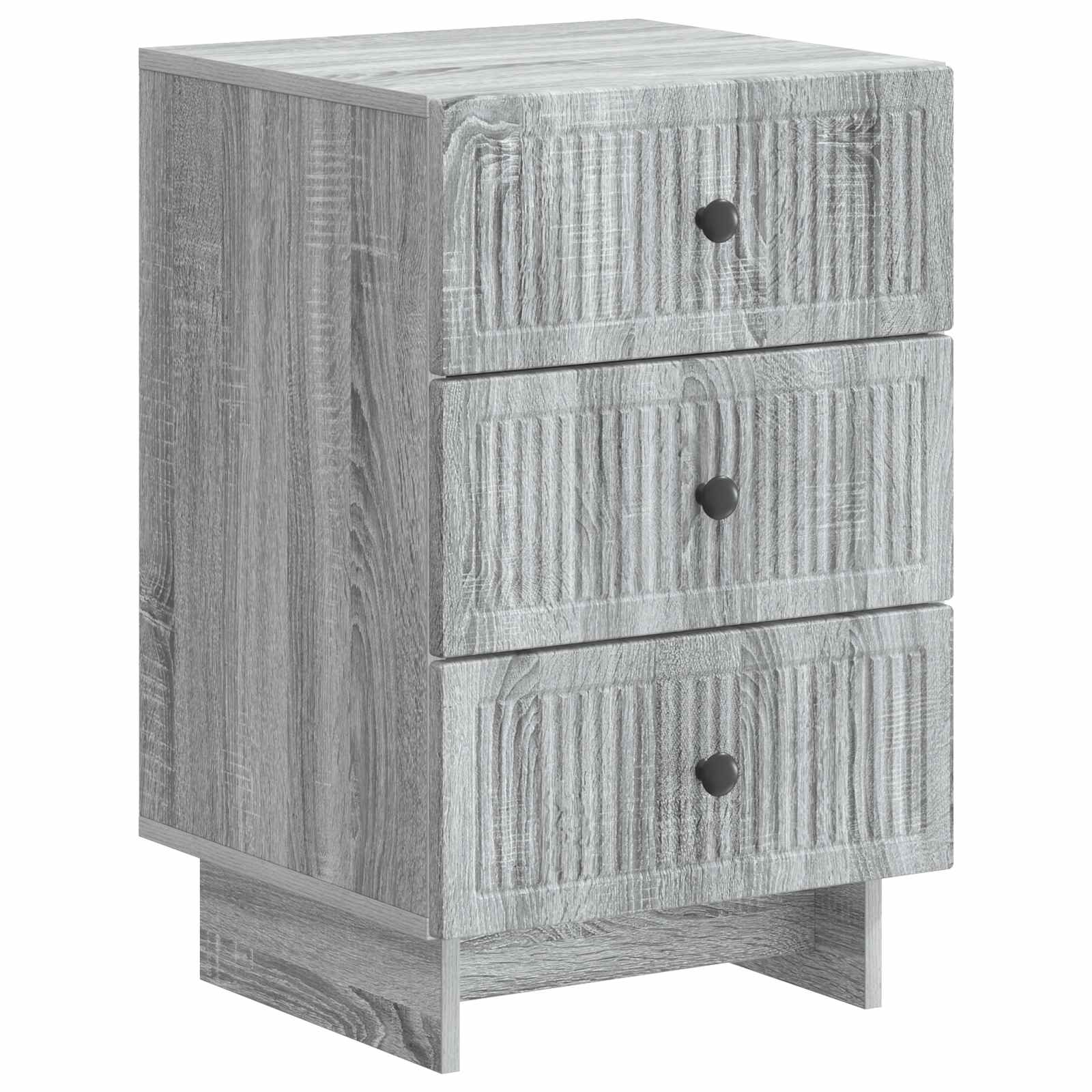Nattduksbord Grå sonoma-ek 43 x 41 x 66,5 cm Konstruerat trä