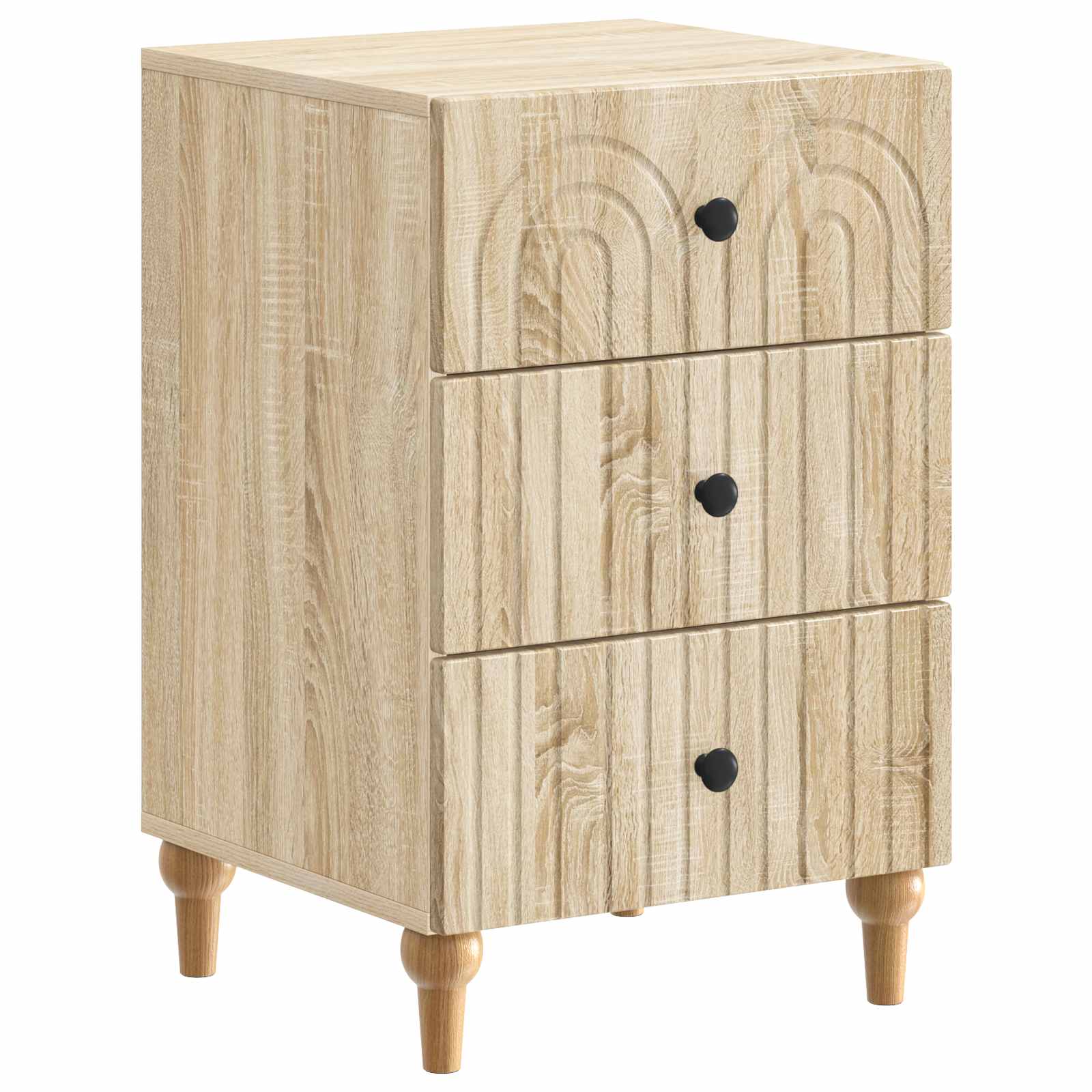 Nattduksbord Sonoma-ek 43x 41 x 66,5 cm Konstruerat trä