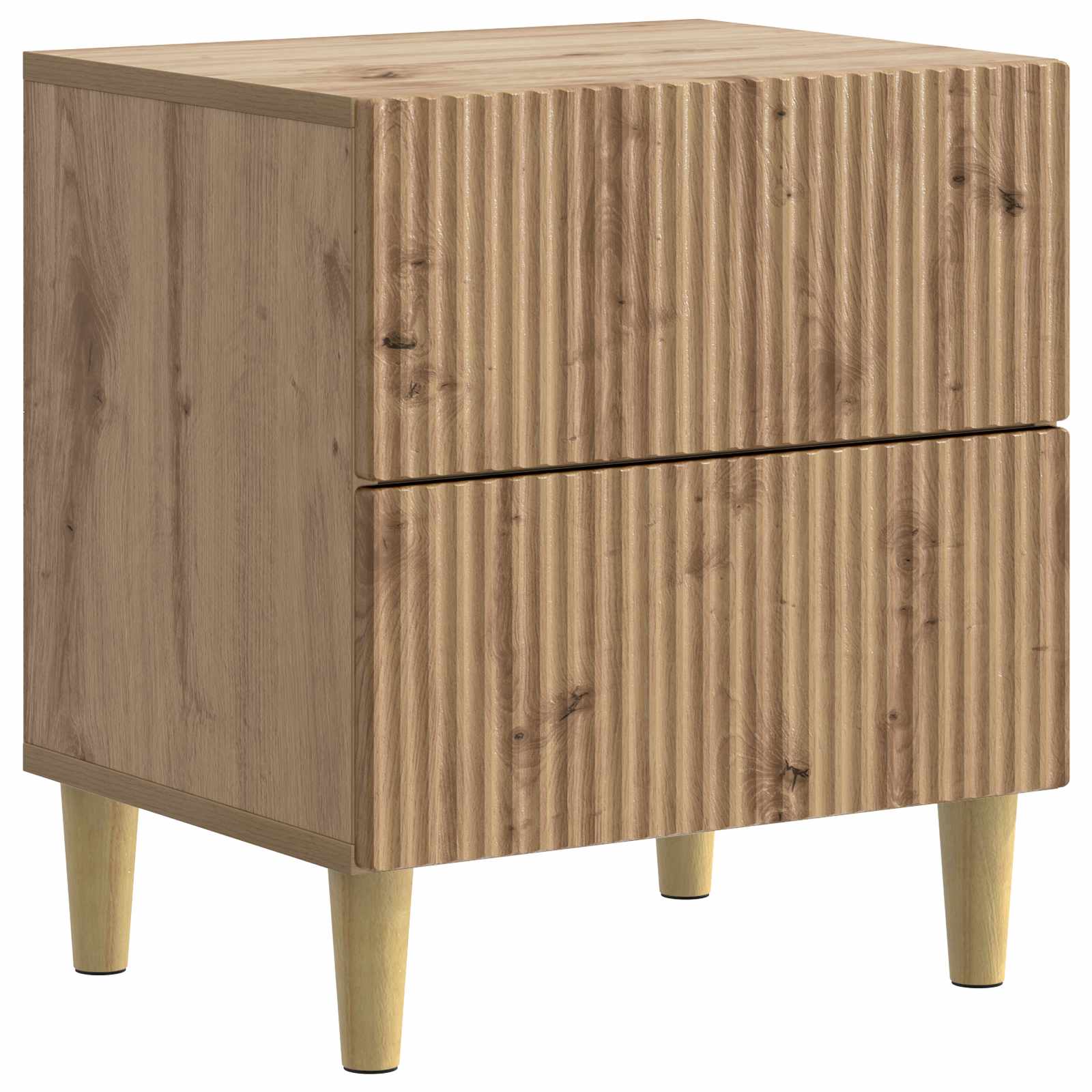 Nattduksbord Artisan-ek 43 x 34,5 x 48 cm Konstruerat trä