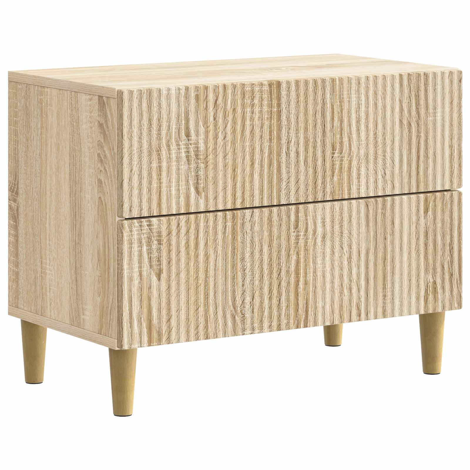 Nattduksbord Sonoma-ek 62 x 34,5 x 48 cm Konstruerat trä