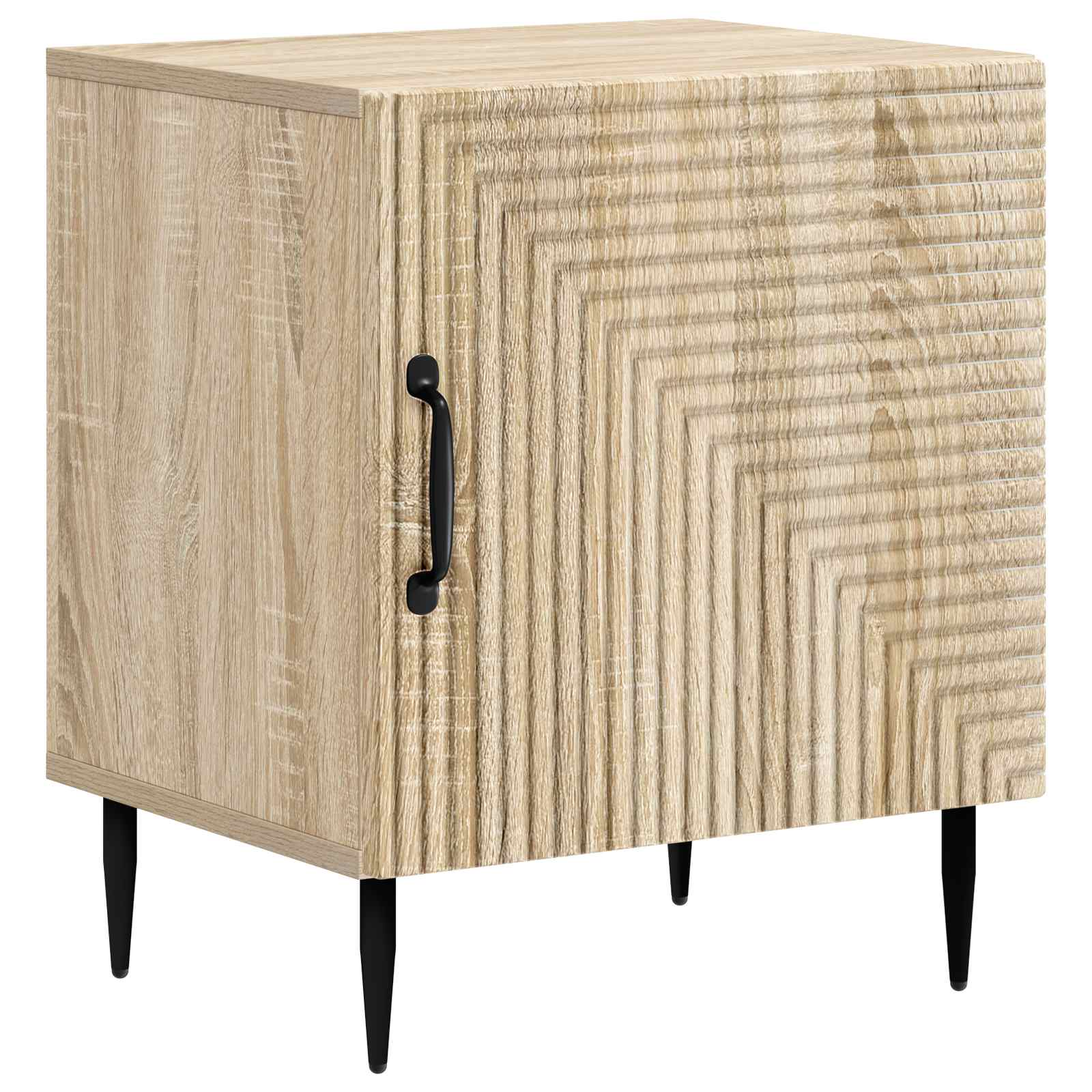 Nattduksbord Sonoma-ek 43 x 34,5 x 50 cm Konstruerat trä