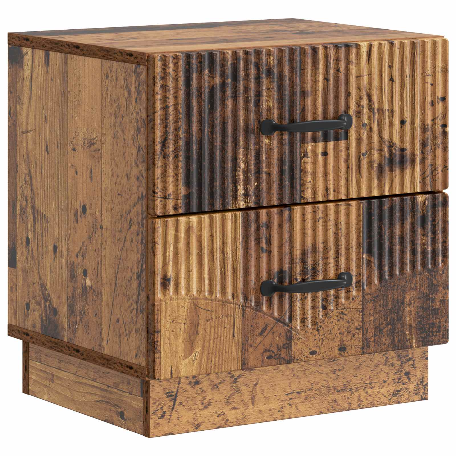 Nattduksbord Gammalt trä 43 x 34,5 x 44,5 cm Konstruerat trä