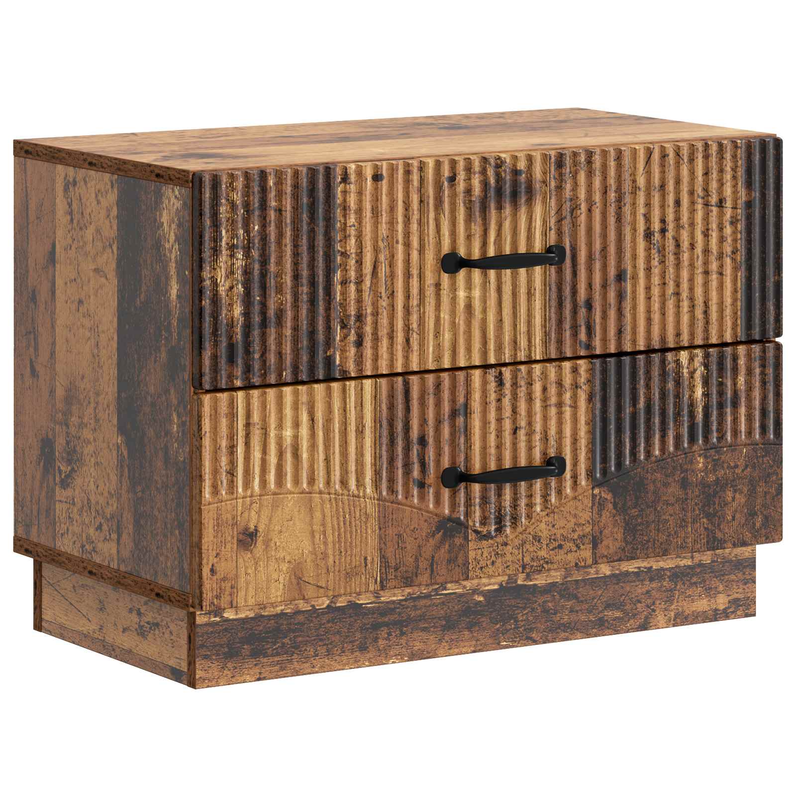 Nattduksbord Gammalt trä 62 x 34,5 x 44,5 cm Konstruerat trä