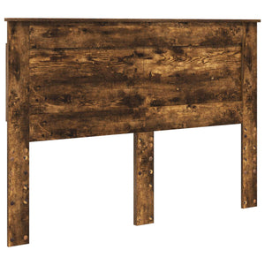 Sängram med låda med huvudgavel med lagring Konstruerat trä