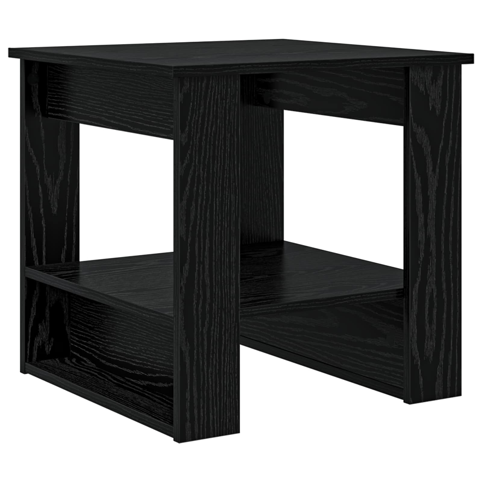 Kaffeebord Svart Ek 51 x 50 x 50 cm Konstruerat trä