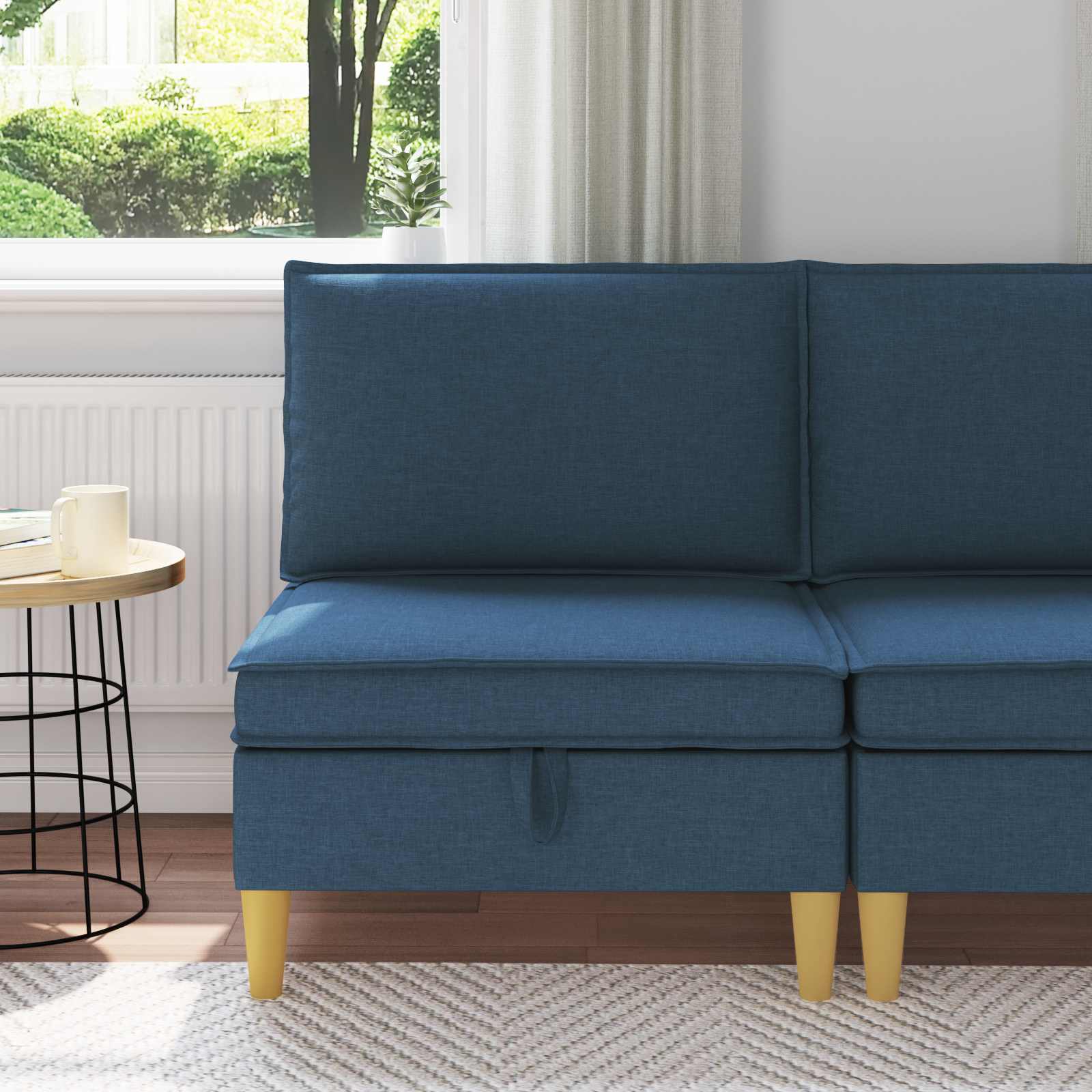 Soffa med förvaring Tyg