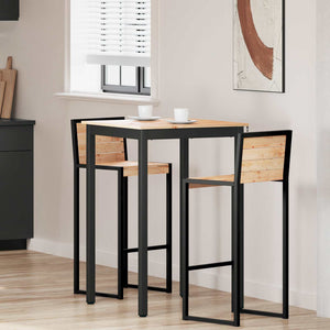 Barbord Naturfärg 110 x 55 x 105 cm Massiv furu