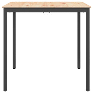 Barbord Naturfärg 110 x 55 x 105 cm Massiv furu