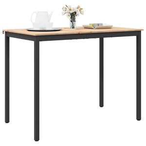 Barbord Naturfärg 110 x 55 x 105 cm Massiv furu