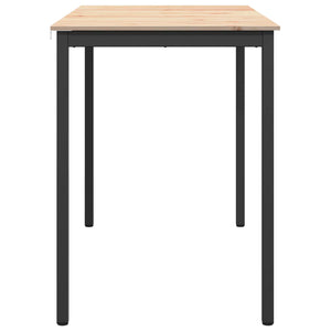 Barbord Naturfärg 110 x 55 x 105 cm Massiv furu