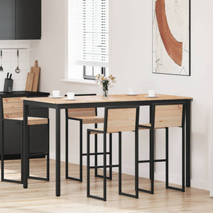 Barbord Naturfärg 110 x 55 x 105 cm Massiv furu