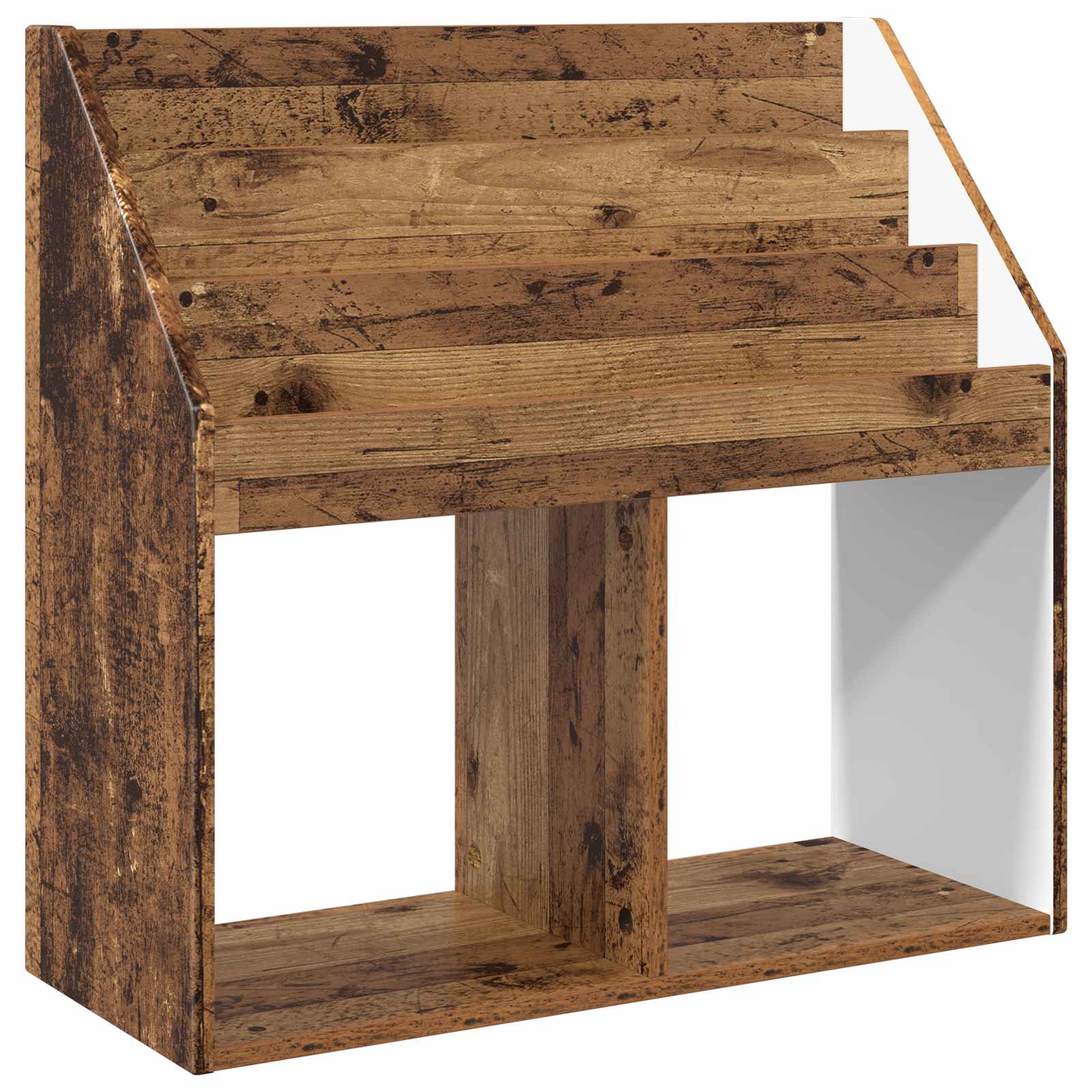 Barnbokhylla Gammalt trä 72,5 x 29,5 x 69 cm Konstruerat trä