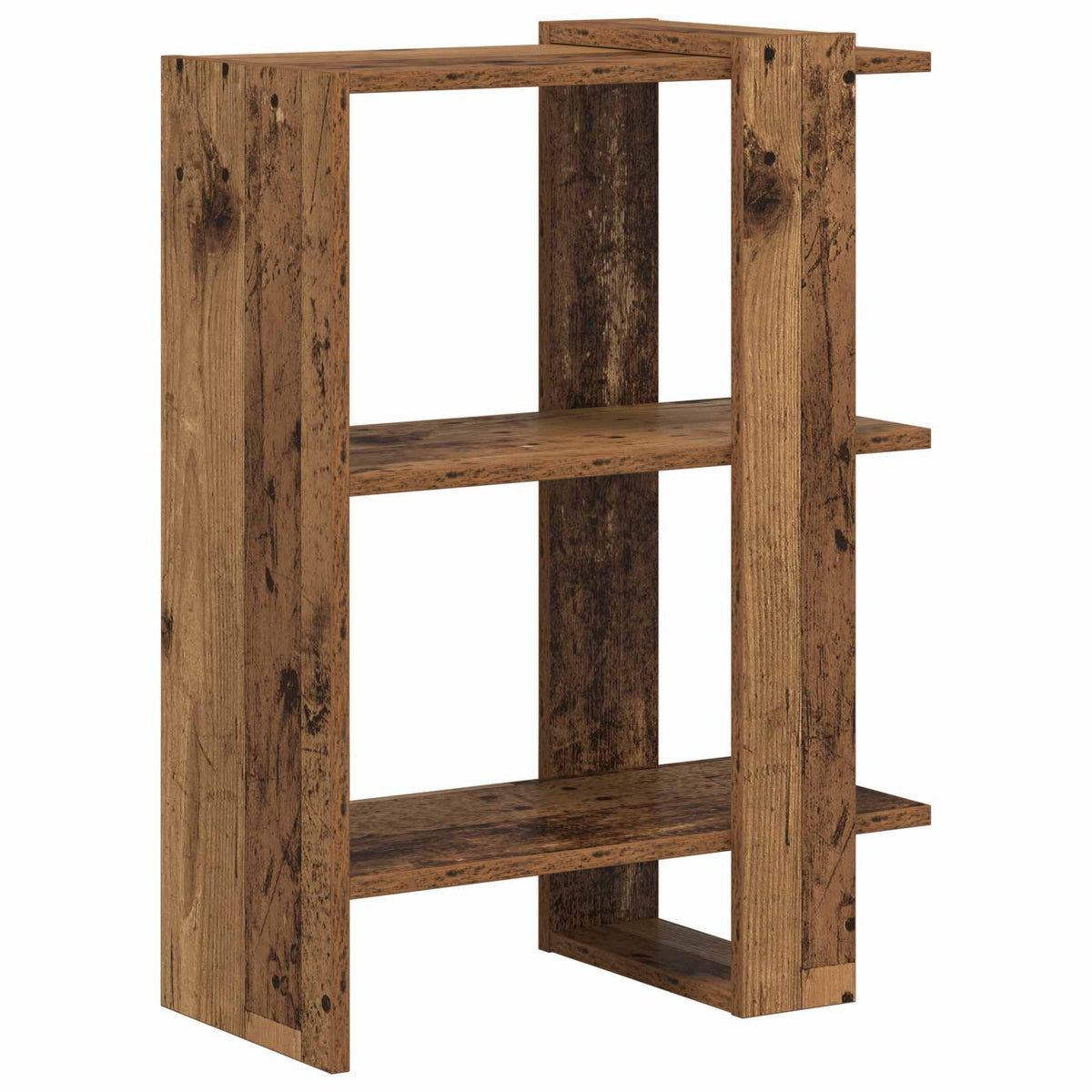 Hyllsystem 2 nivåer 52 x 25 x 71,5 cm Konstruerat trä